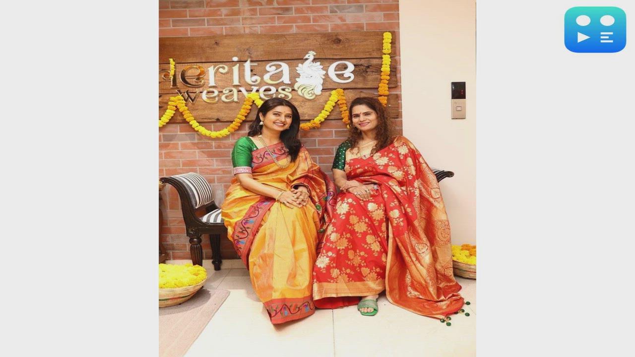Prajakta Mali's Cannes look puts the spotlight on Thane-based Nirupa's Yeola Paithani & Silk Sarees