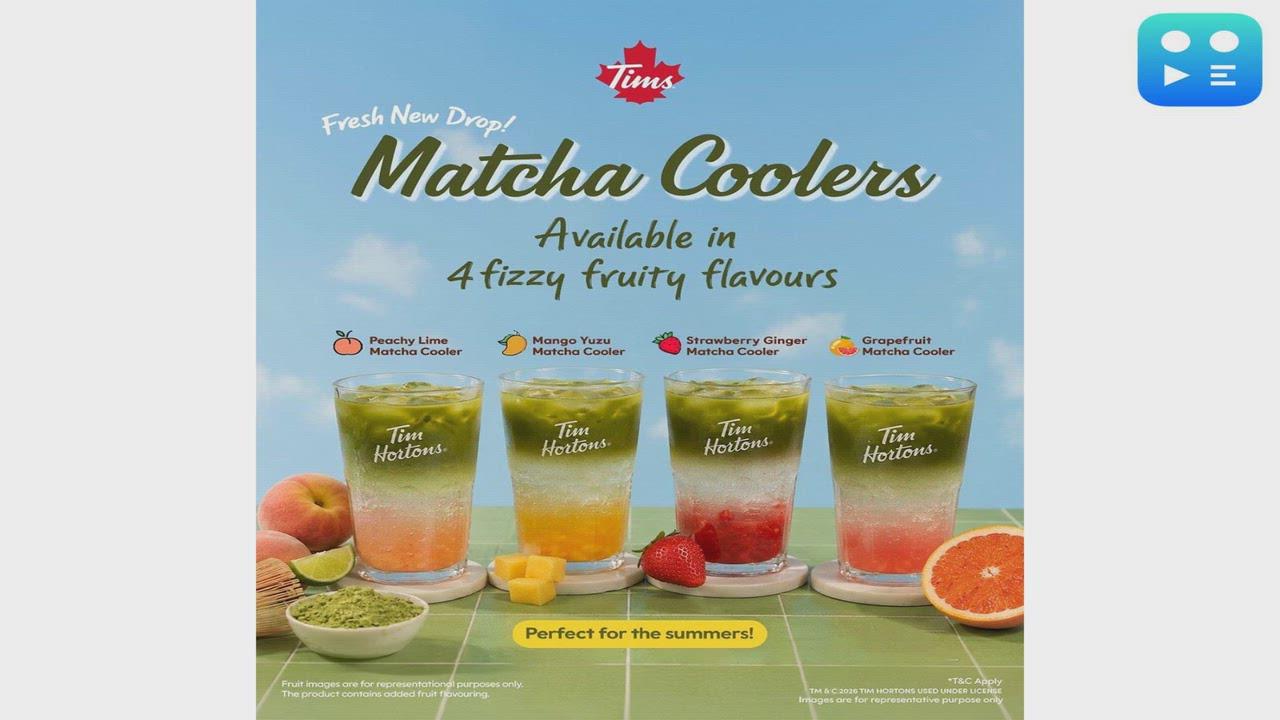 Tim Hortons® India Introduces All-New Refreshing Matcha Coolers