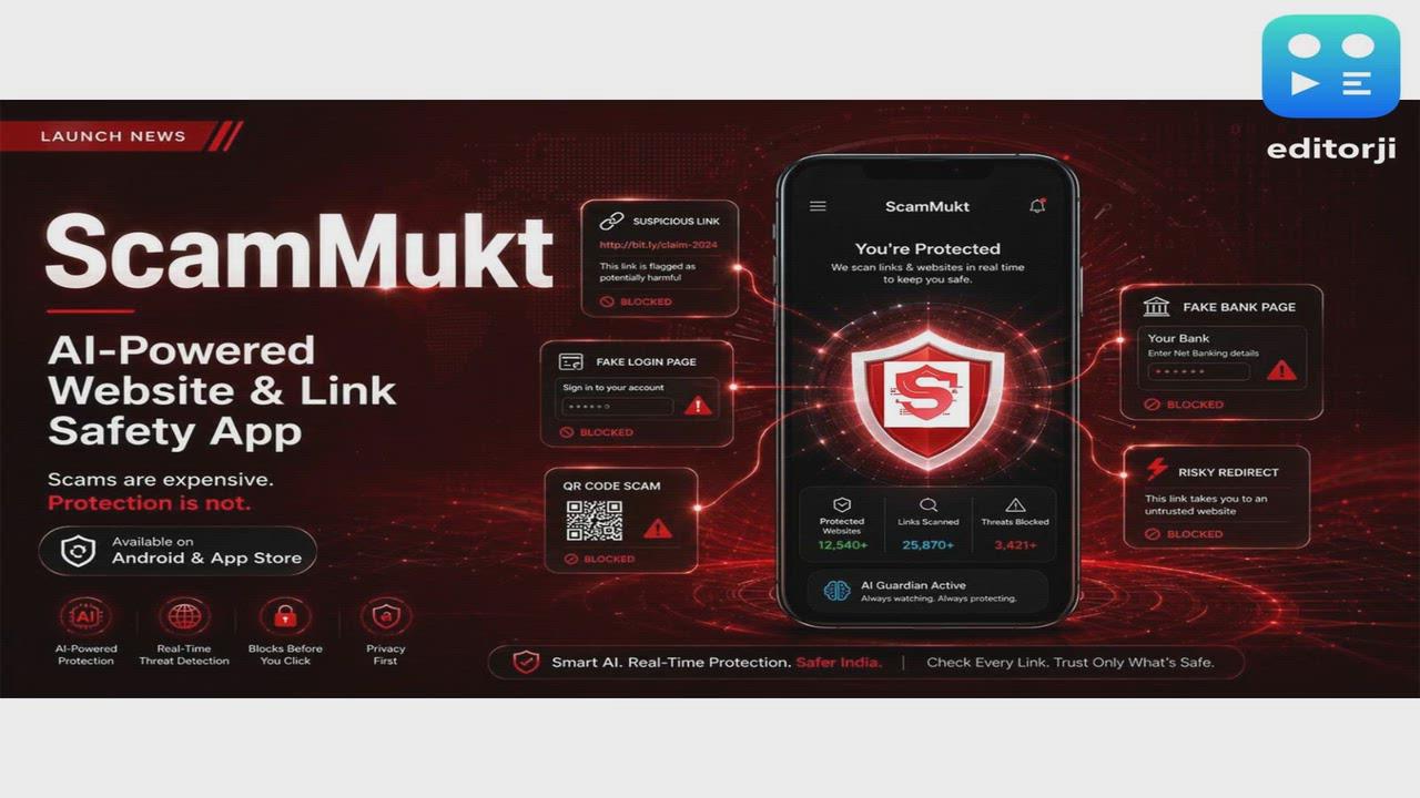 ScamMukt Launches India's Dedicated AI Scam Protection App -- Because Spotting a Scam Is Now a Basic Survival Skill for Every Indian