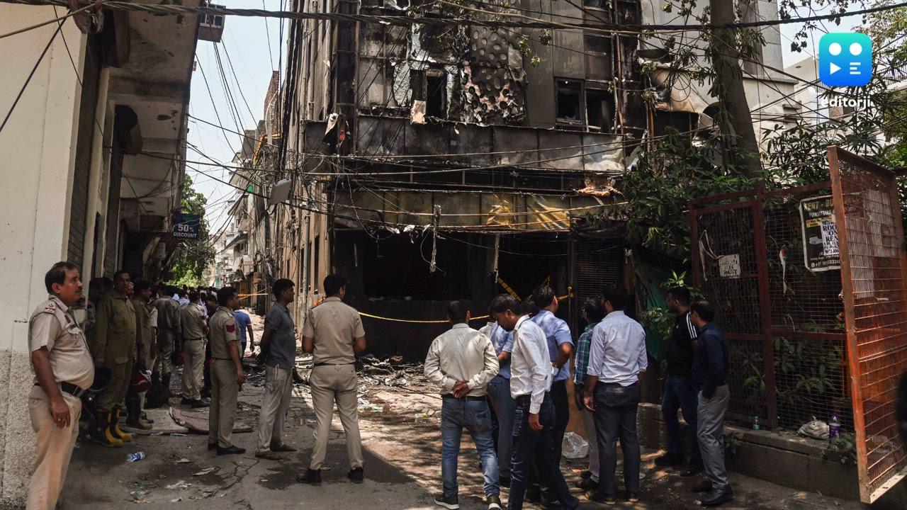 Delhi Police files culpable homicide FIR in Malviya Nagar hotel blaze
