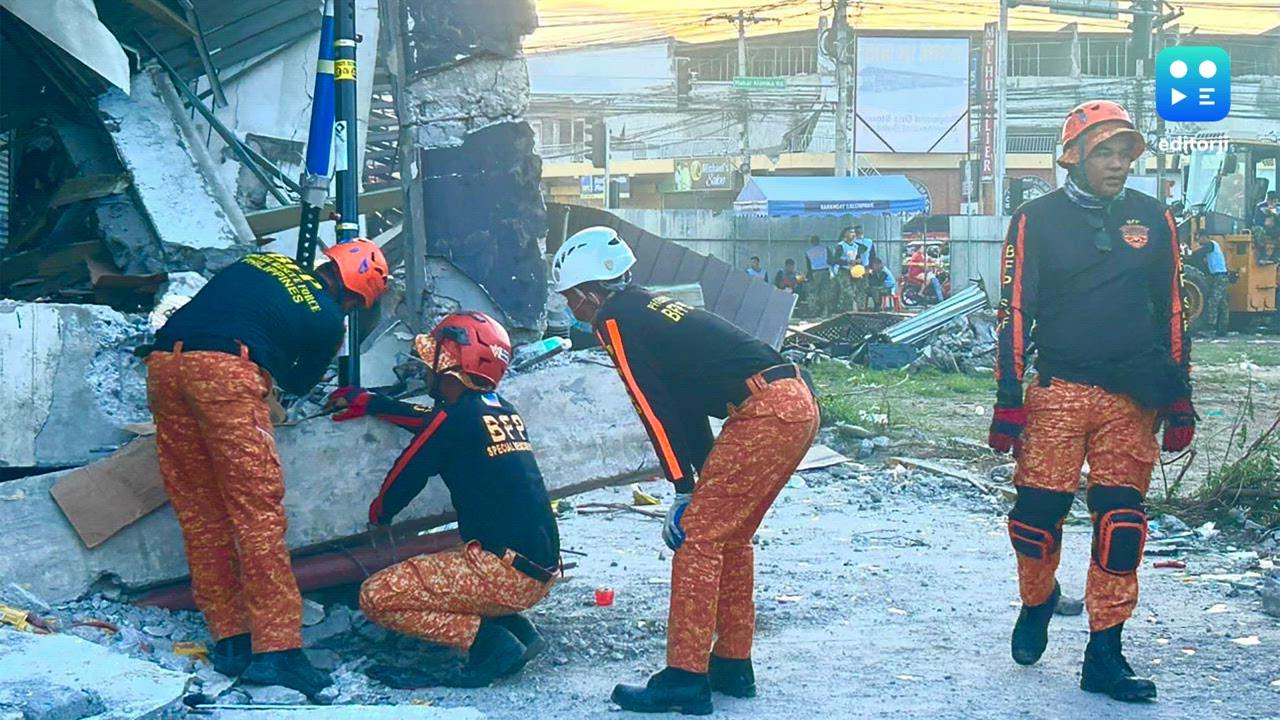Major quake off Philippines kills at least 35, dozen still missing
