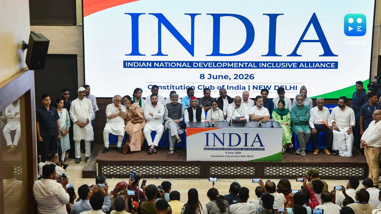INDIA bloc meeting: Oppn leaders vow unity, seek Pradhan's resignation, to write to CJI on SIR