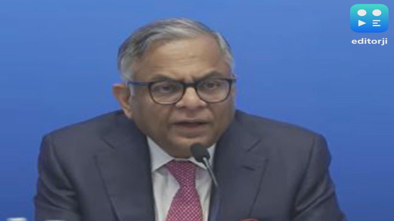 TCS to have as many AI agents as human employees in next 3 years: N Chandrasekaran