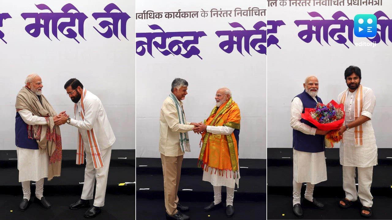 NDA leaders felicitate Modi as he becomes longest-serving elected PM