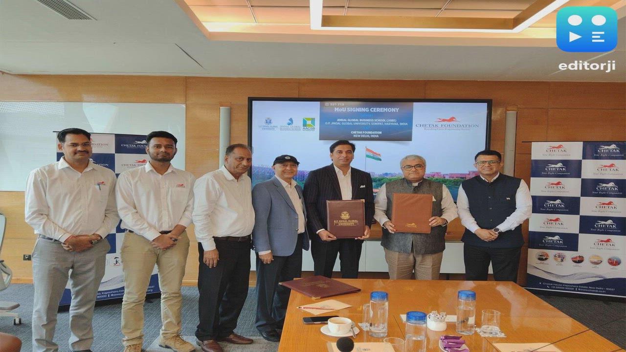 JGBS Partners with the Chetak Foundation to Launch an Immersive Industry Course in Transport Operations