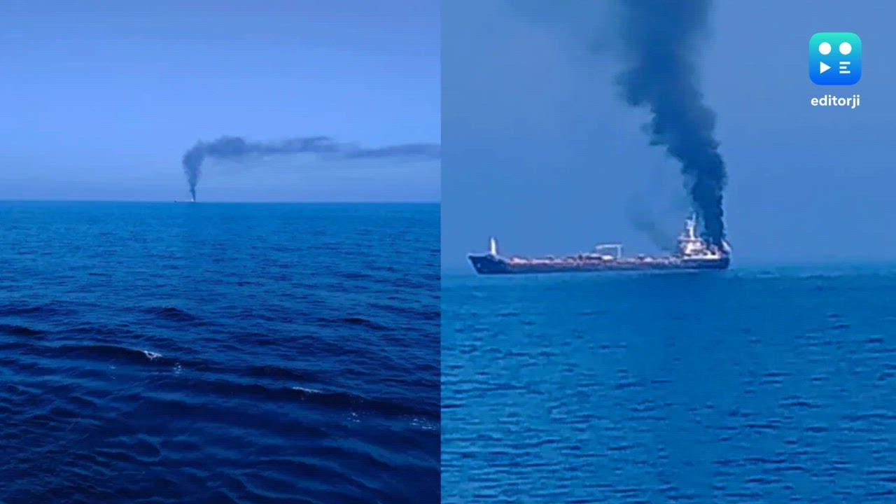 All 22 crew members evacuated after third vessel with Indians on board was attacked off Oman