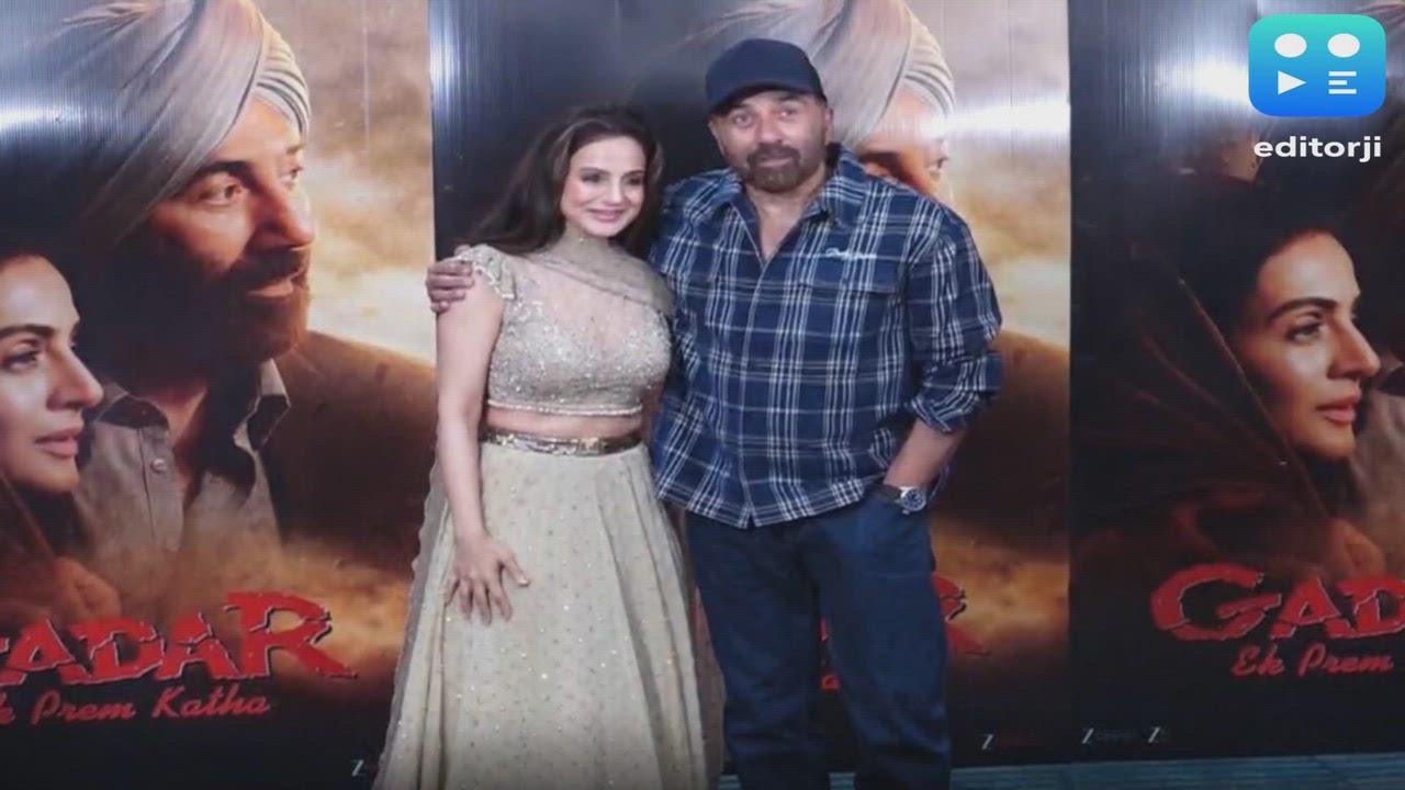 Sunny Deol, Ameesha Patel reunite to celebrate 25 years of 'Gadar: Ek Prem Katha'