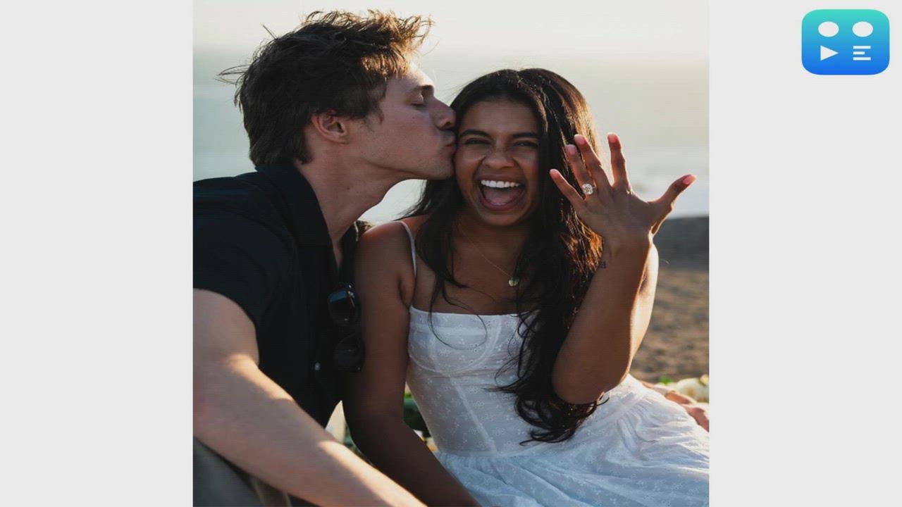 Mithun Chakraborty's daughter Dishani Chakraborty gets engaged to Myles Mantzaris in Malibu