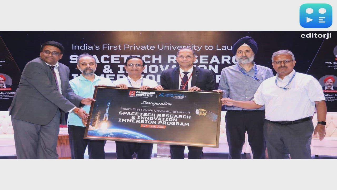 ISRO Scientists Launch Space Technology & Research Program 2026 at Chandigarh University
