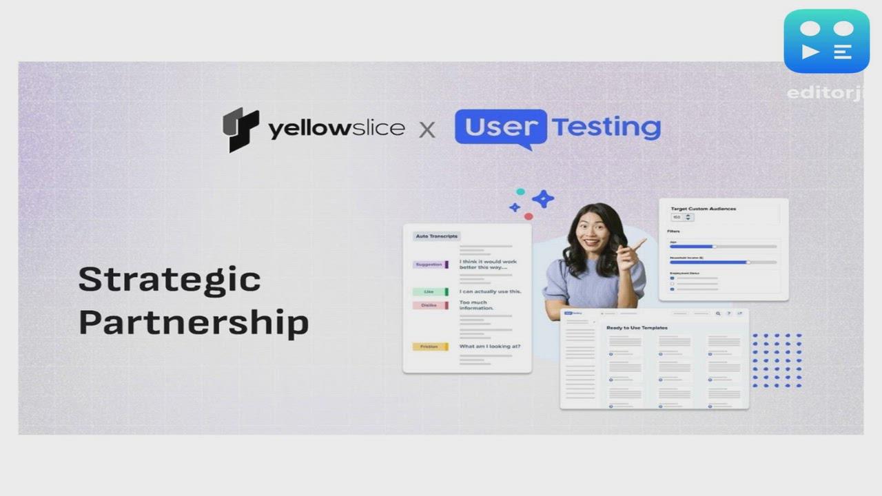 Yellow Slice Partners with UserTesting to Bring World-Class Human Insight to India's Booming Digital Market