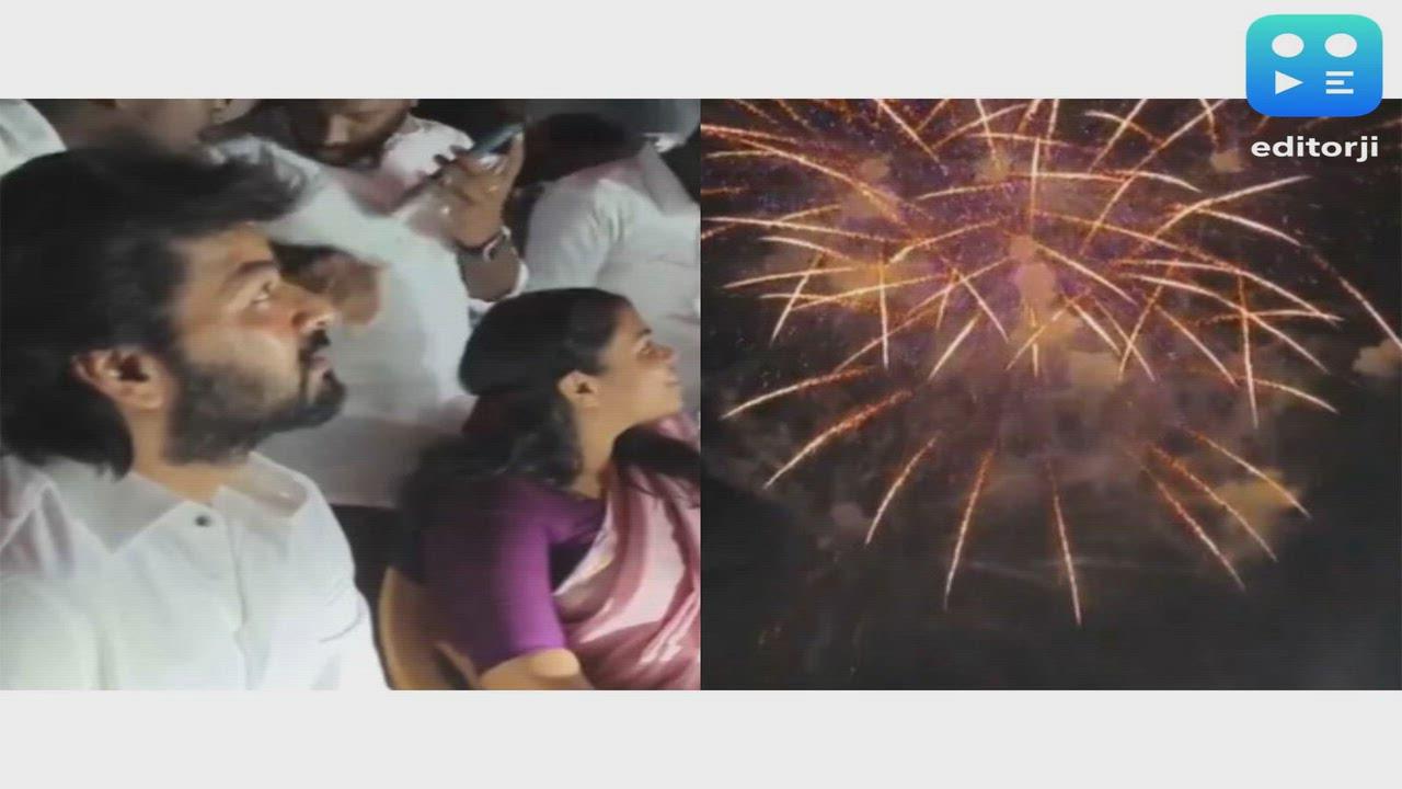 Grand fireworks display marks Tamil Nadu CM Vijay's 52nd birthday in Sivakasi