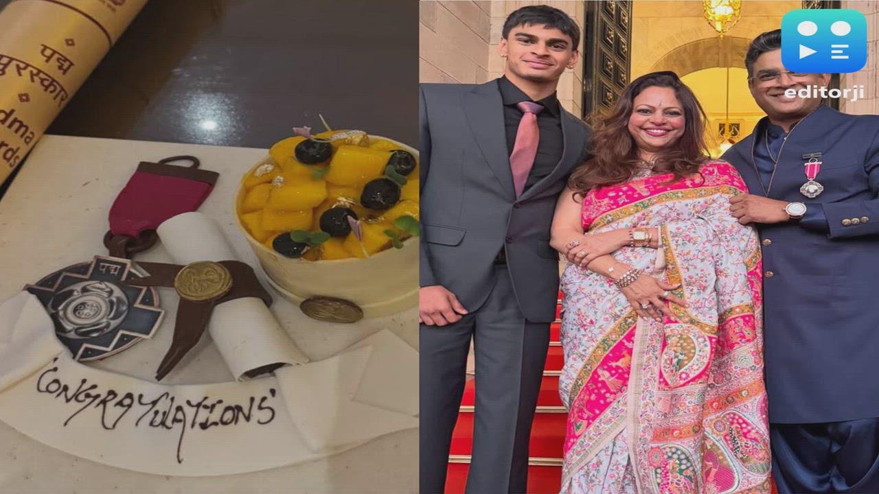Proud wife Sarita congratulates R Madhavan on Padma Shri honour, says "Your hard work...touched countless hearts"