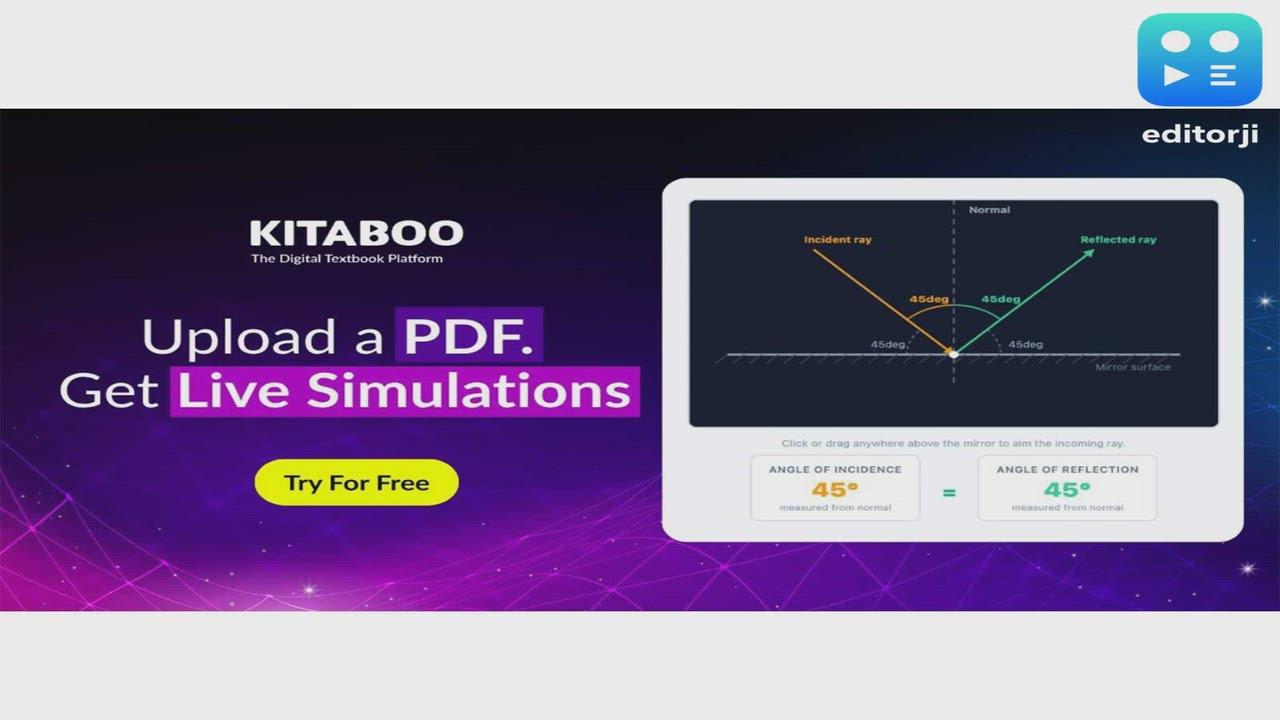 KITABOO Converts a Textbook PDF Into a Working Student Simulation in Ten Minutes, With No Human Involvement