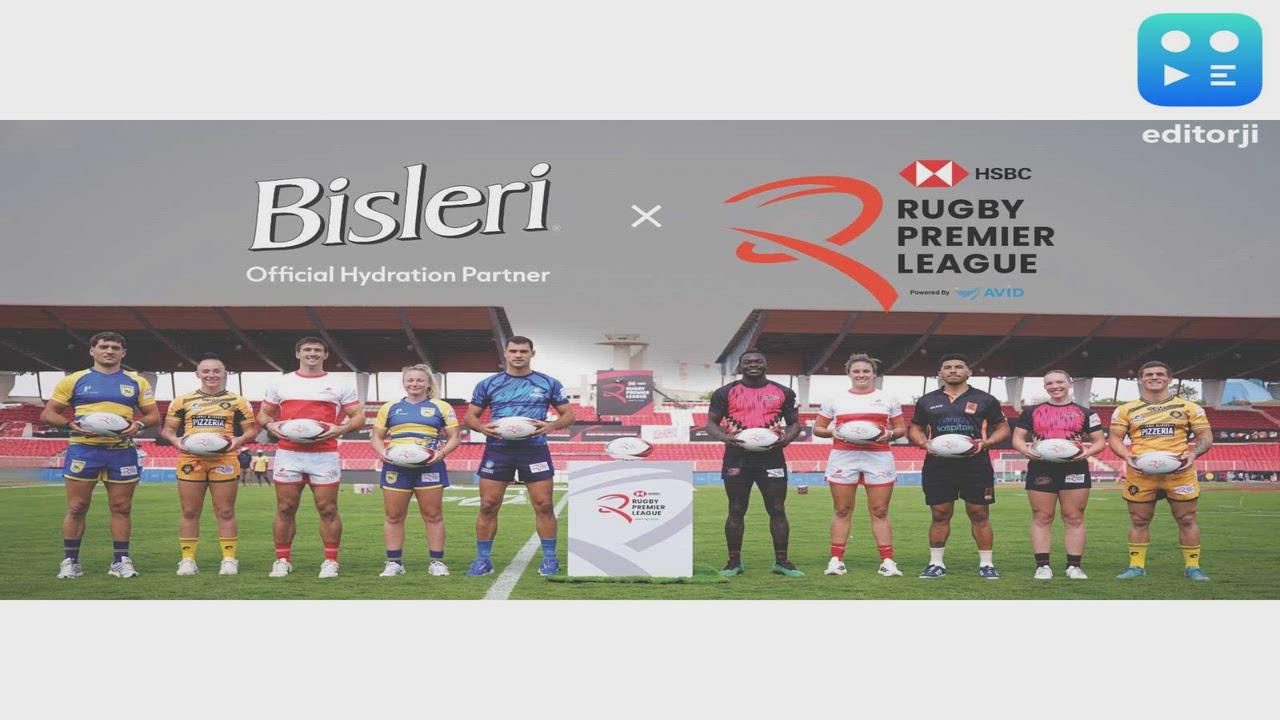 Bisleri Comes Onboard as Official Hydration Partner for HSBC Rugby Premier League