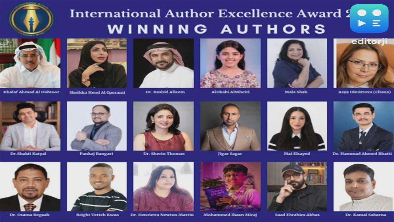 International Author Excellence Awards 2026 Celebrated Global Literary Excellence in Dubai