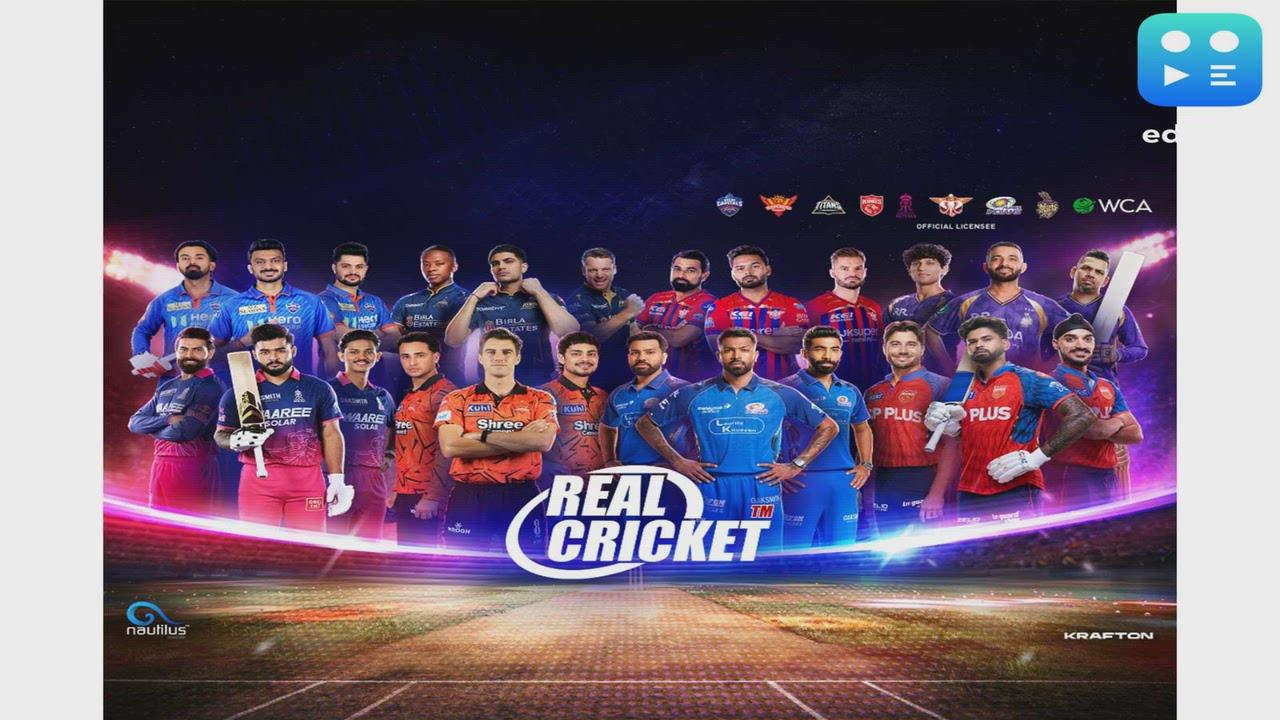 KRAFTON India Launches Real Cricket Update 5.1: Relive RCPL, Free Tournament Access, and Team India's Tour of England Now Live