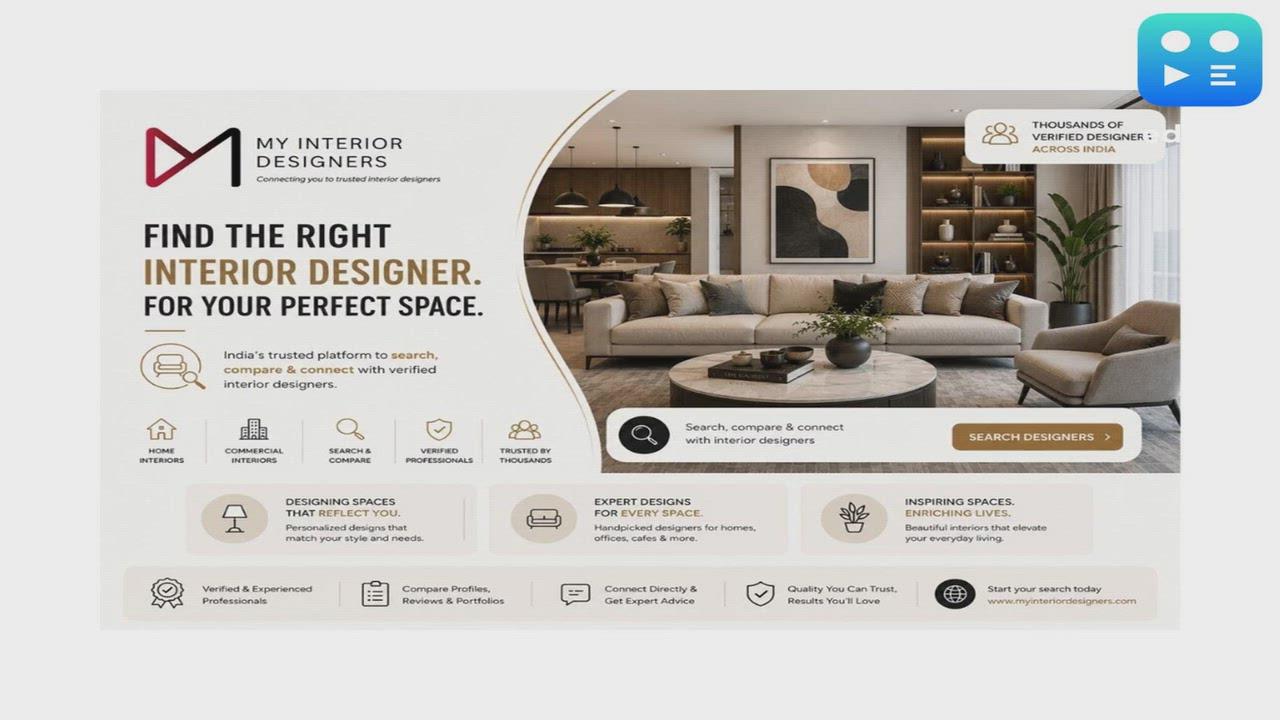 My Interior Designers Elevates Hyderabad's Interior Search Experience