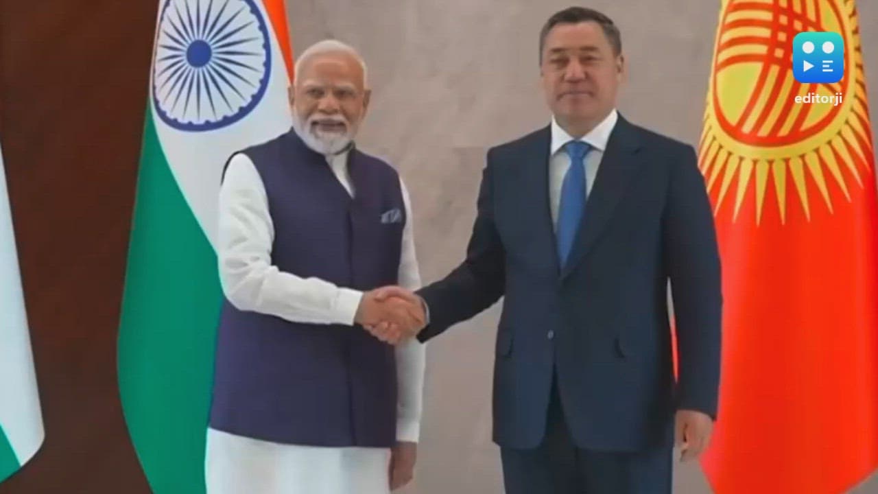 PM Modi Holds Bilateral Talks With Kyrgyz President Japarov