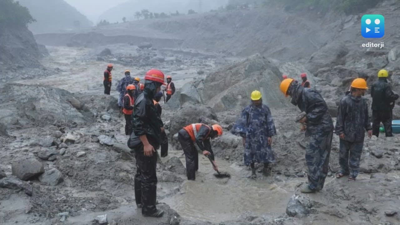 India’s Tunnel Rescue Team Joins Nepal Army In Flood Search Operation