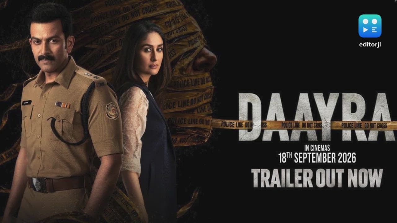 ‘Daayra’ Trailer: Kareena Kapoor, Prithviraj Sukumaran Face Off In Dark Crime Drama