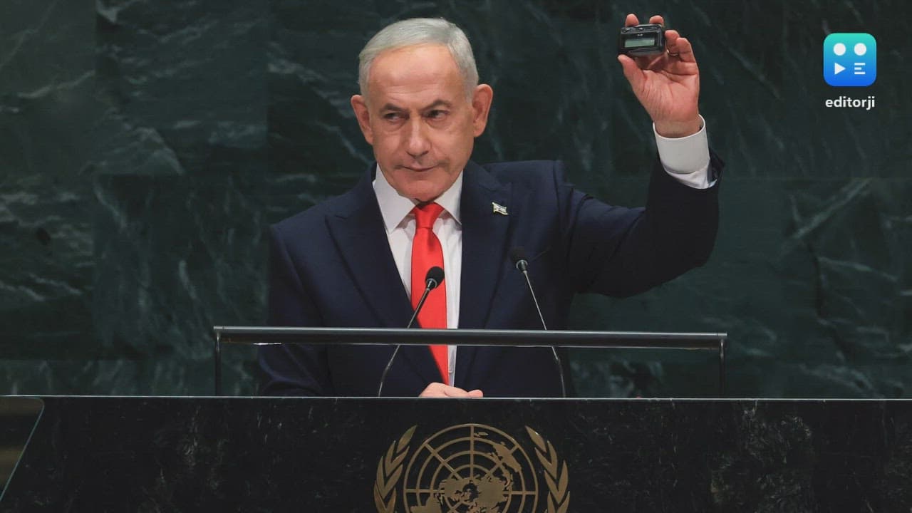 Israel's Netanyahu denounces enemies, allies in fiery UN speech