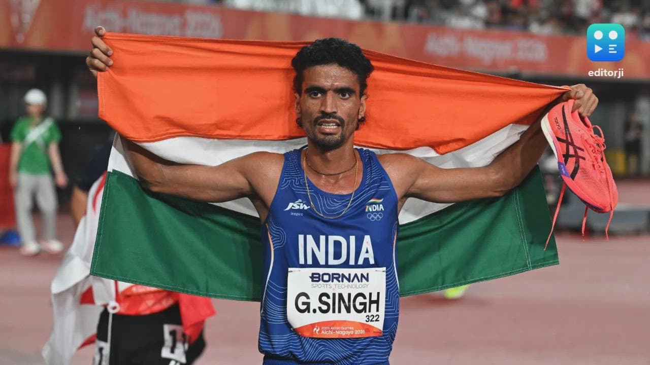 Gulveer Singh Wins 10,000m Silver as India Reaches 22 Medals at Asian Games 2026