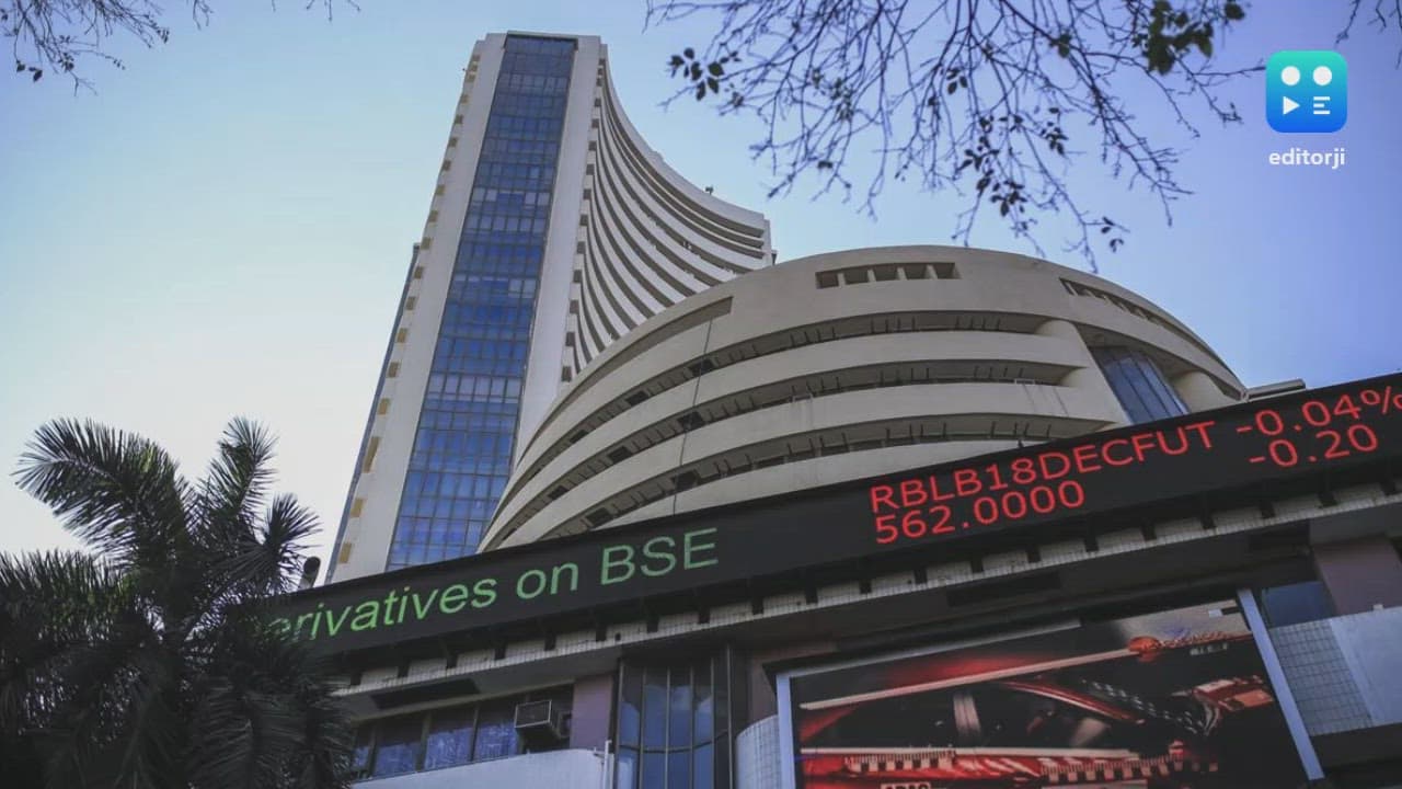 Sensex falls 243 points, Nifty slips 64 points as foreign outflows and crude prices weigh