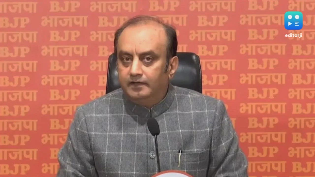 Sudhanshu Trivedi says Congress is 'intoxicated by defeat' amid ECI protest