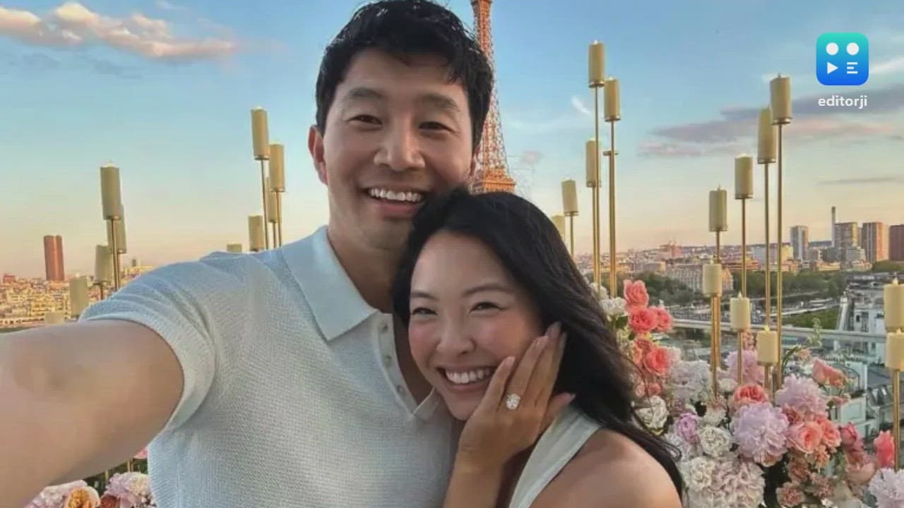 Marvel star Simu Liu marries fiancée Allison Hsu in France
