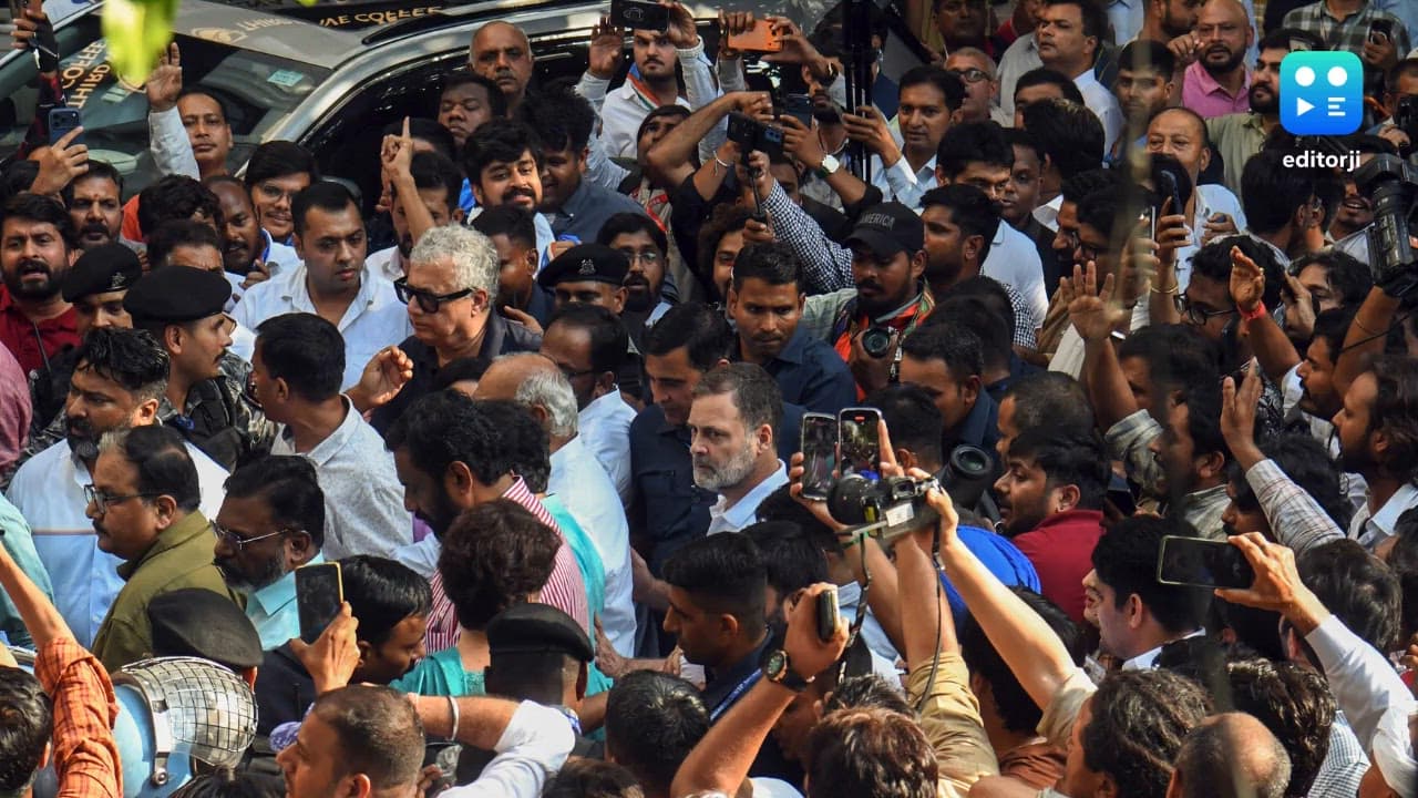 Opposition steps up ECI protest as INDIA bloc MPs move towards Jantar Mantar