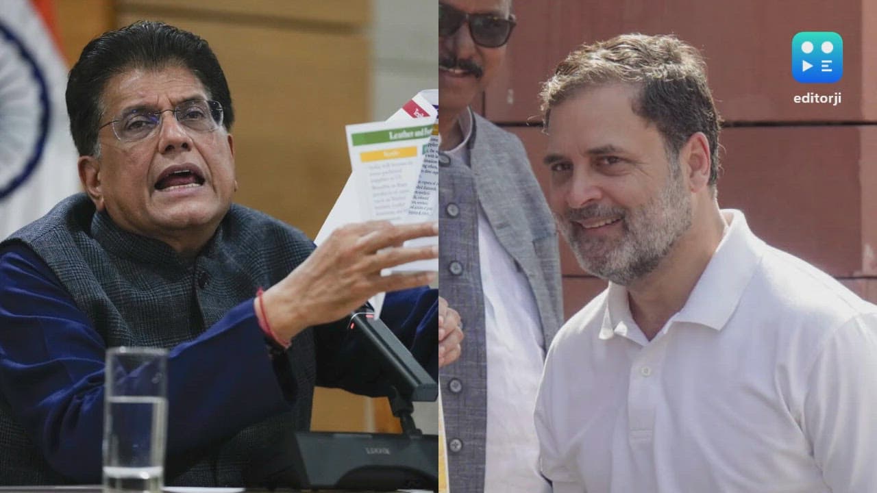 Piyush Goyal Calls Rahul Gandhi ‘Biggest Red Flag’, Challenges Him With 10 Questions on SIR
