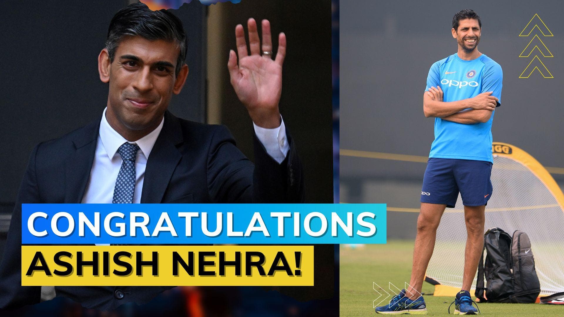IT'S GONE VIRAL! Twitter users congratulate Ashish Nehra after Rishi Sunak chosen as next UK PM