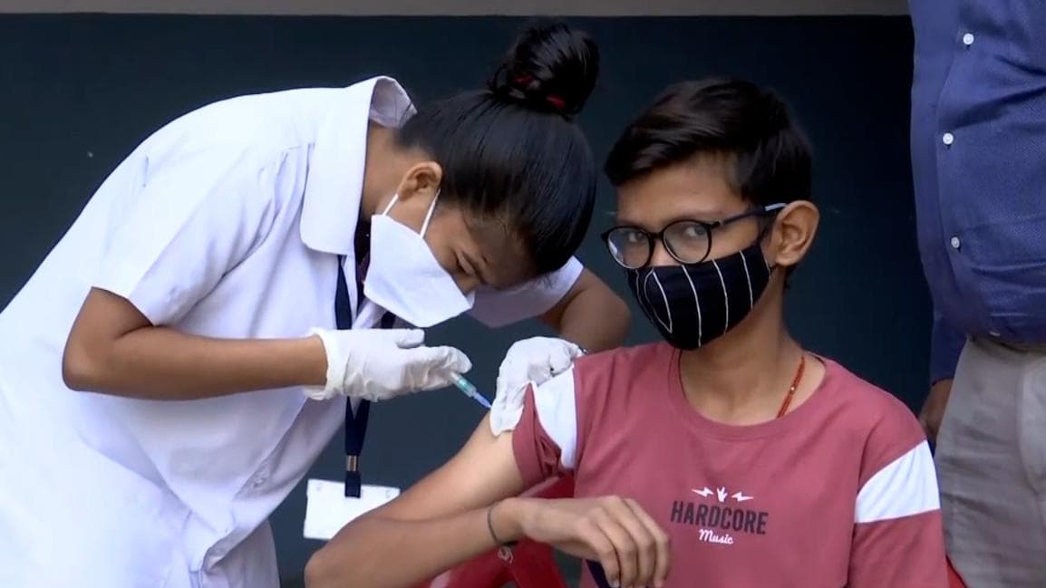 Vaccination drive for children aged 15-18 years begins today