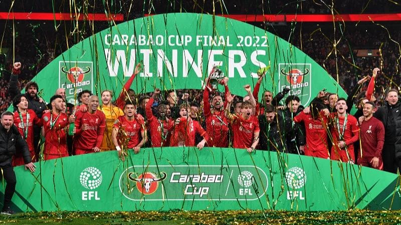 Carabao Cup final: Liverpool beat Chelsea on penalties to secure first domestic trophy of the season