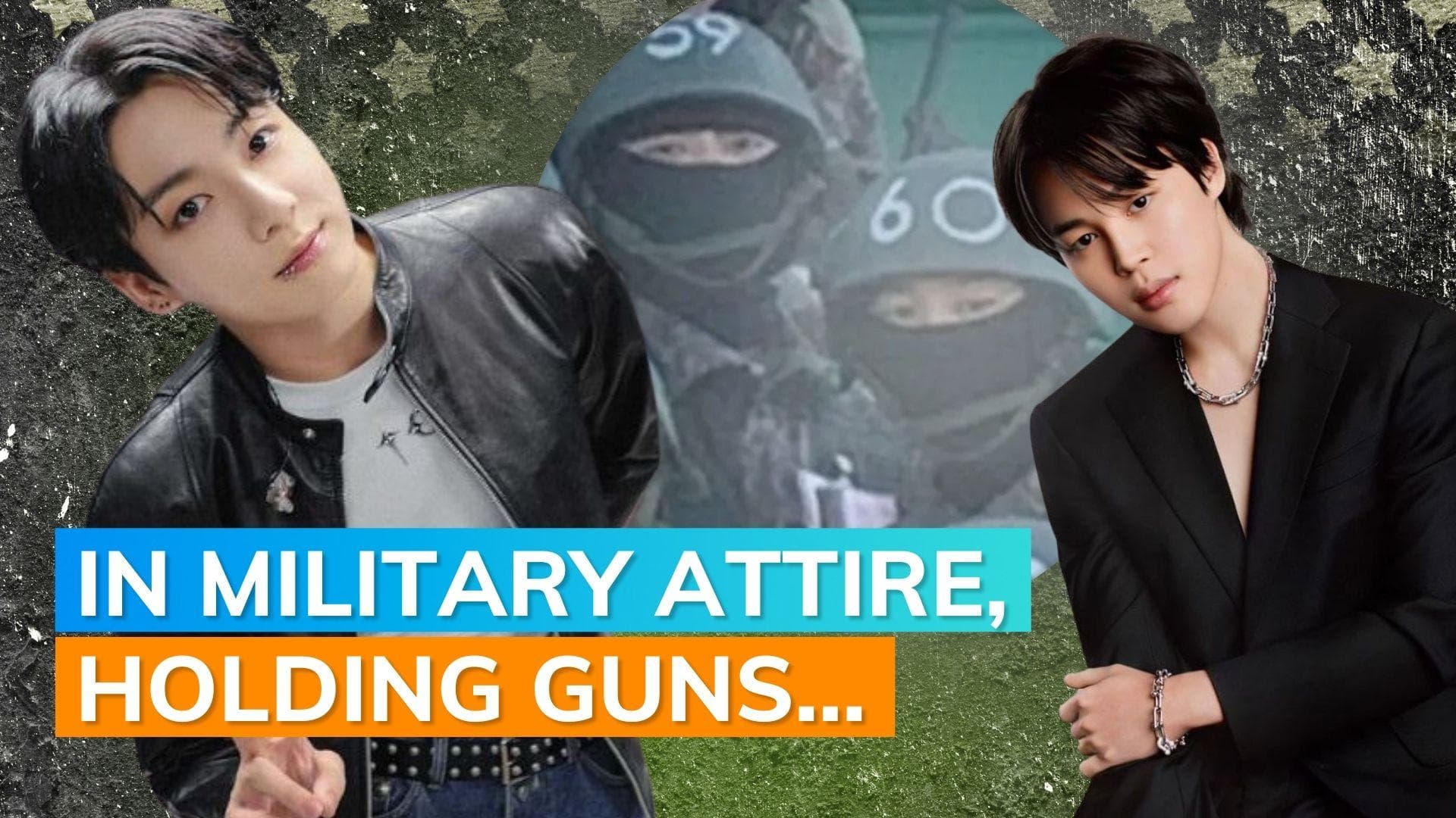 BTS Jimin and Jungkook strike pose as companion soldiers; fans react
