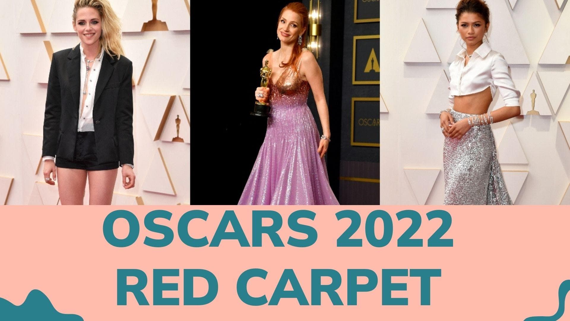 Oscars 2022 Red Carpet: from Jessica Chastain to Bradley Cooper, here are some of best dressed celebs