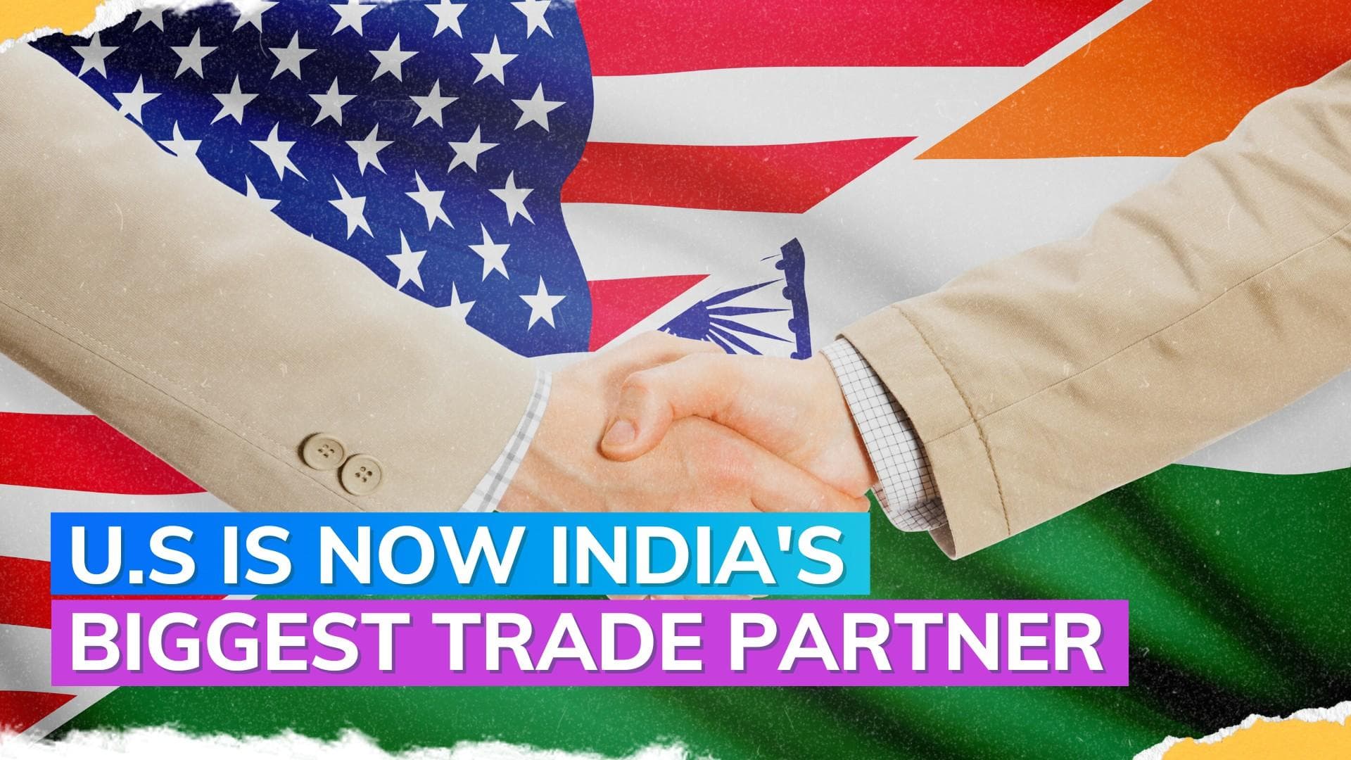 In FY23, the U.S emerged as India's biggest trading partner