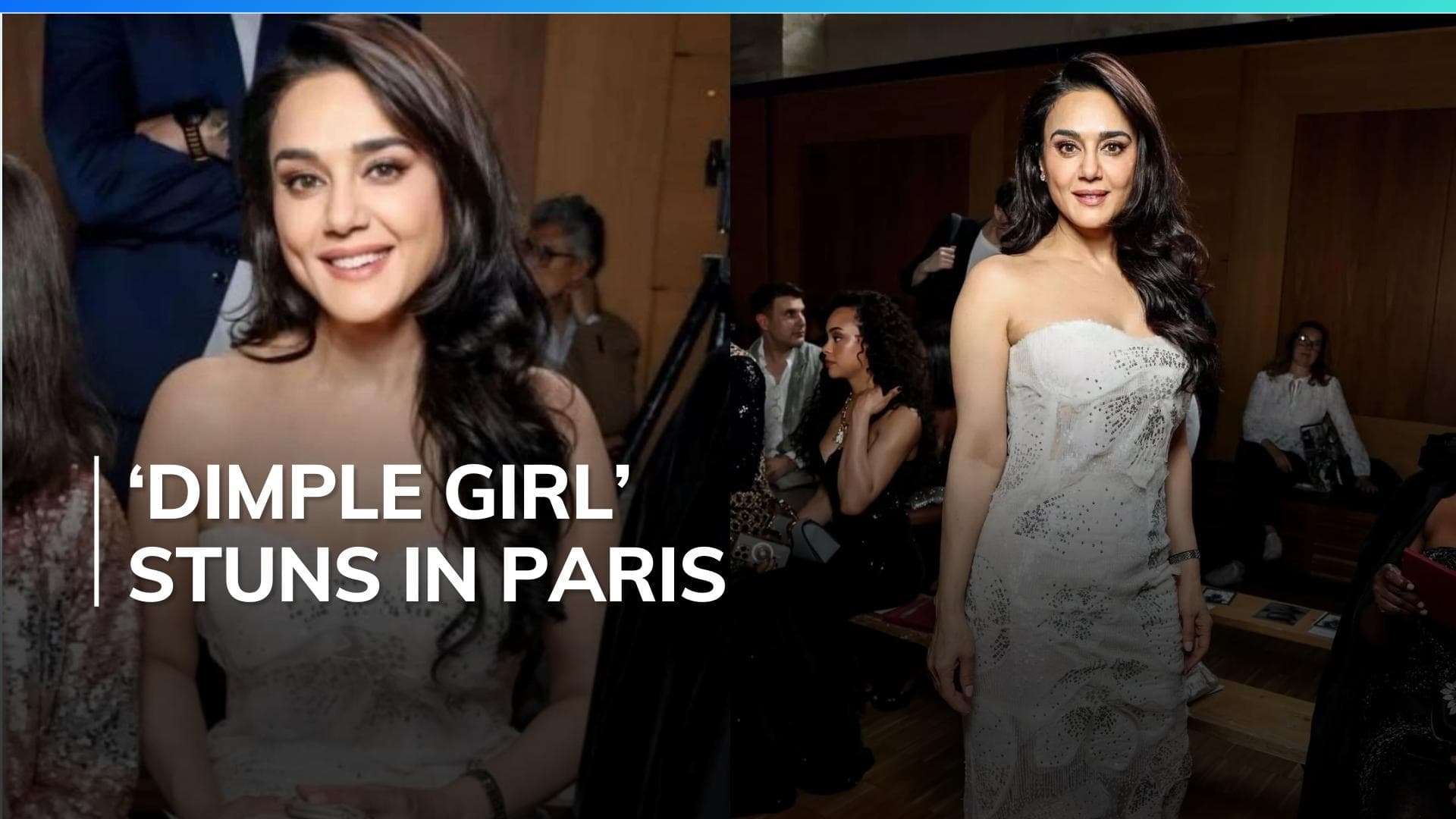 Preity Zinta stuns fans with her flawless look as she attends Rahul Mishra's show in Paris | Watch
