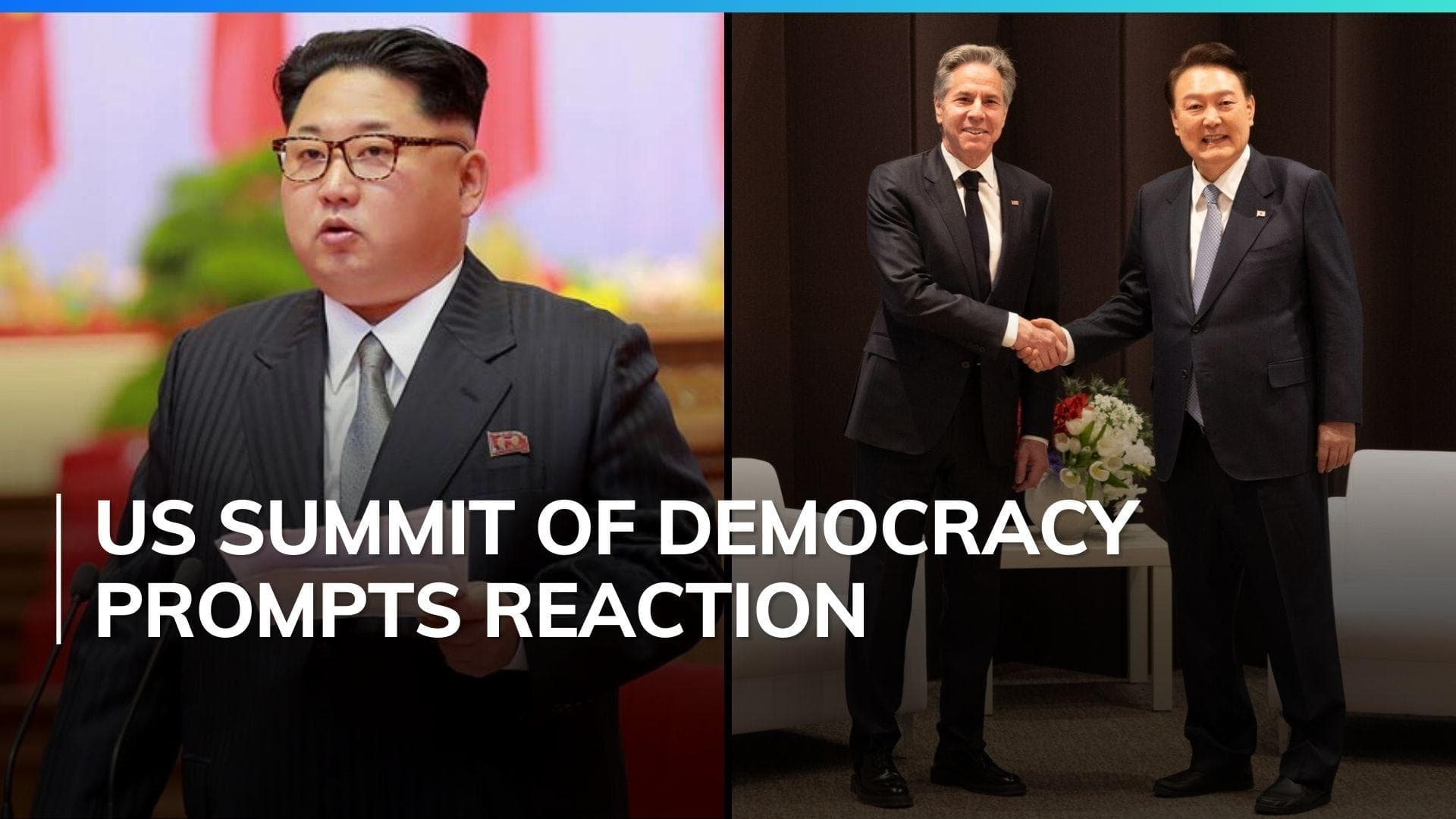 North Korea's Kim oversees 'super-large' rocket launcher drills as Blinken visits Seoul