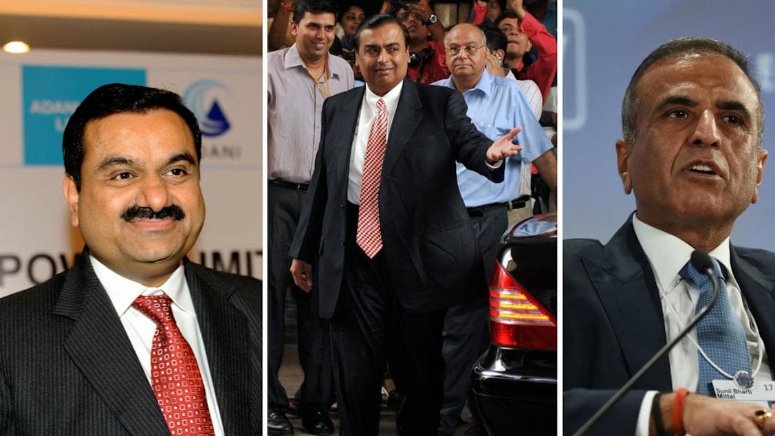 This budget announcement provided a boost for Adani, Ambani and Sunil Mittal