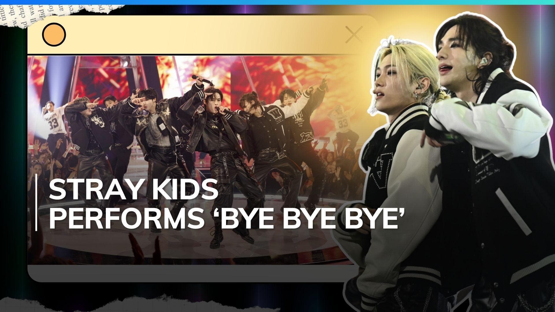 Stray Kids pays tribute to NSYNC at American Music Awards 