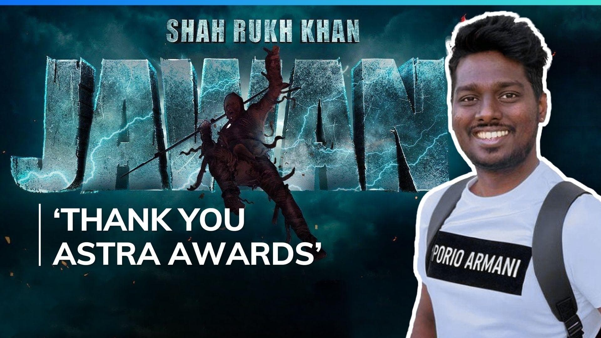 'Jawan' director Atlee shares ASTRA Awards snippets, expresses gratitude to SRK in heartfelt note