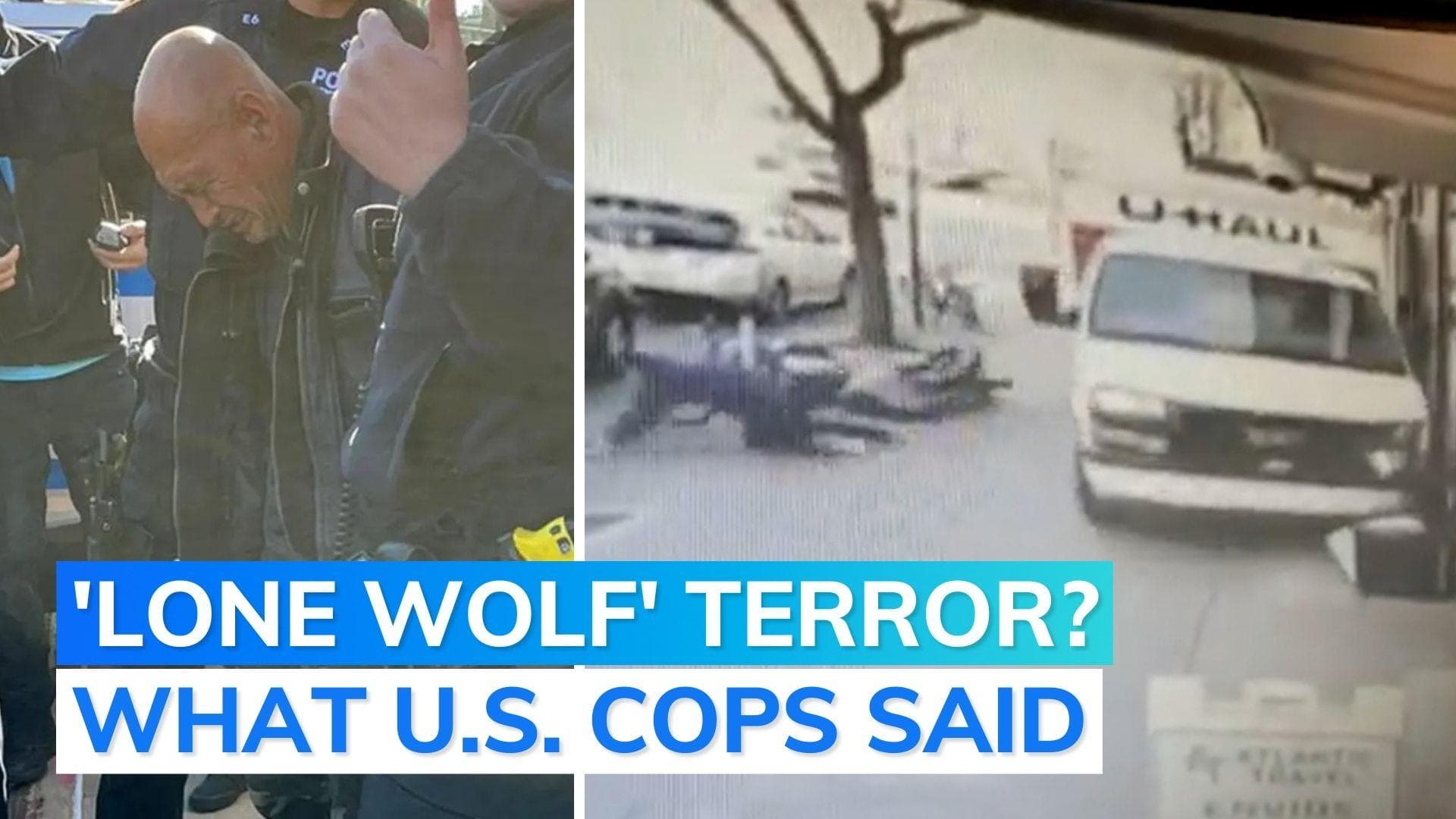 New York: truck driver on 'violent rampage', runs over scooter-riders; held after mile-long chase by cops