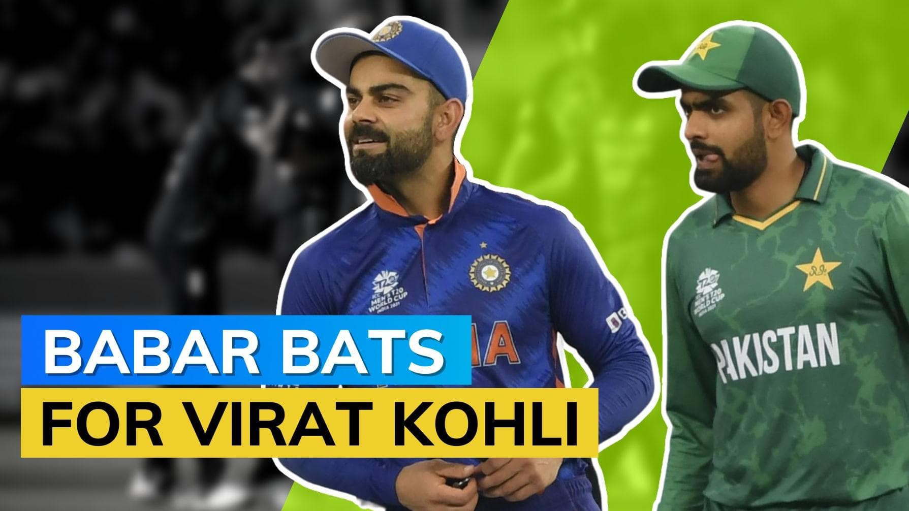 Pakistan captain Babar Azam's tweet for Virat Kohli wins internet