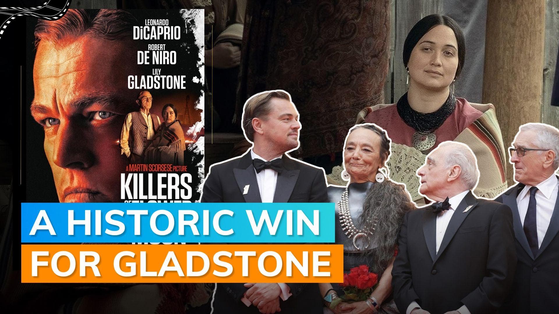 Golden Globes: Lily Gladstone becomes 1st Indigenous woman to secure award for Best Actress in a Drama