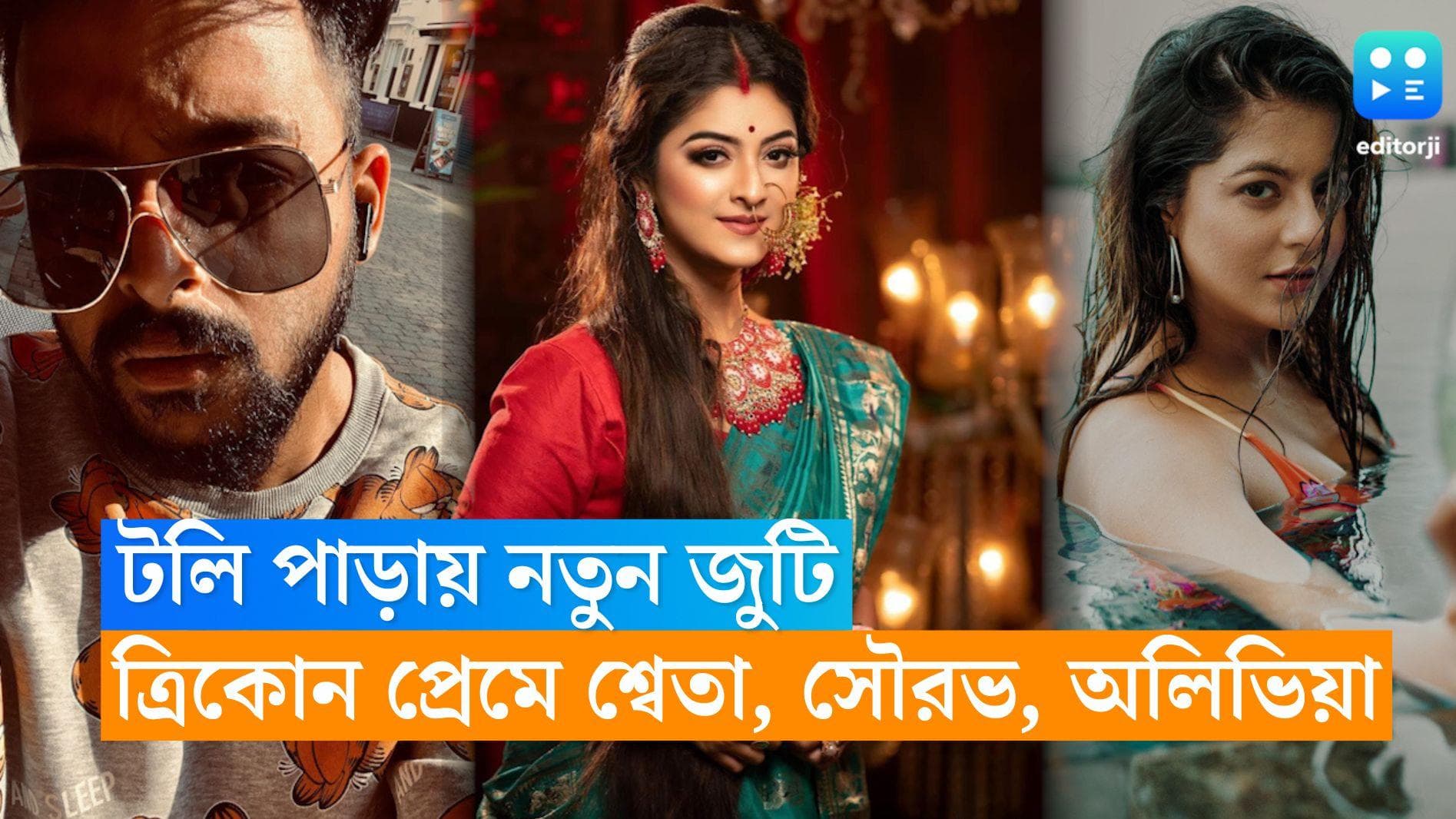 Sweta-Sourav: ত্রিকোণ প্রেমের গল্পে জুটি বাঁধছেন শ্বেতা-সৌরভ, আর কে রয়েছে এই সিরিজে?