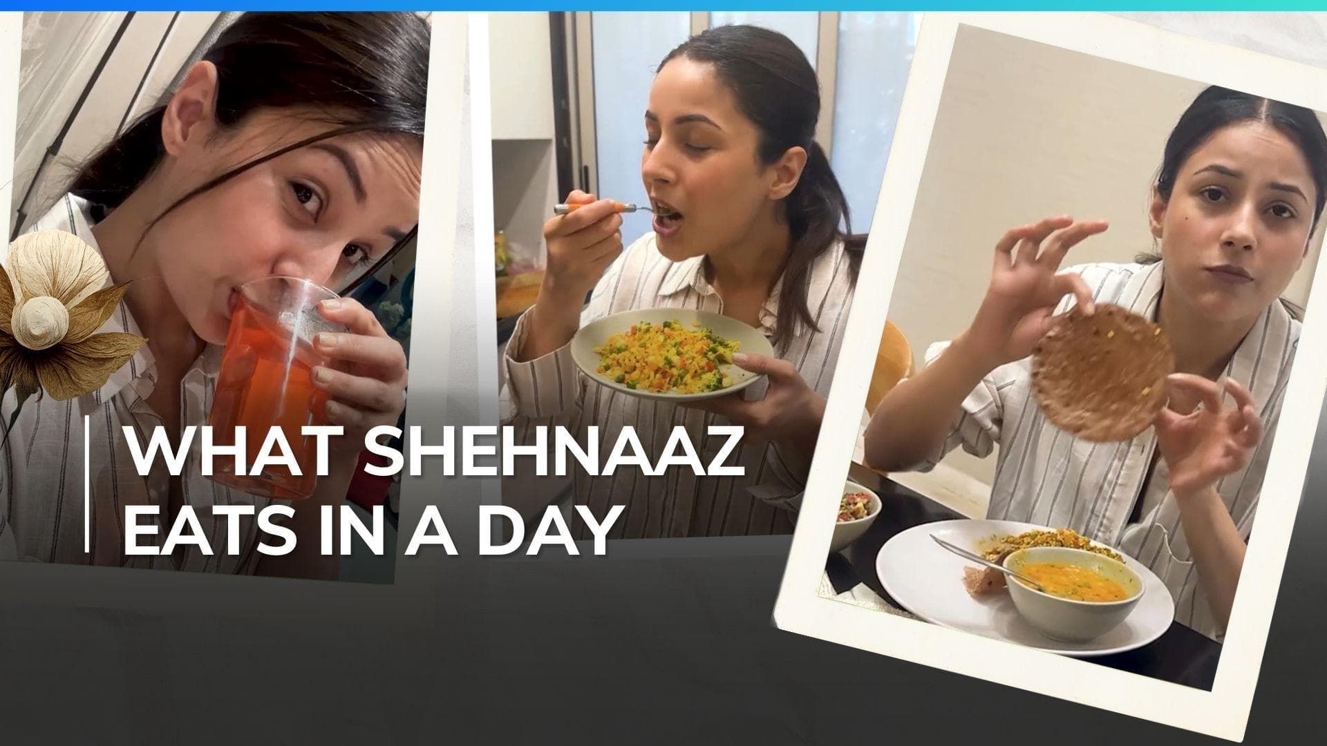 Actor Shehnaaz Gill shares daily routine and healthy dietary habits, take inspo
