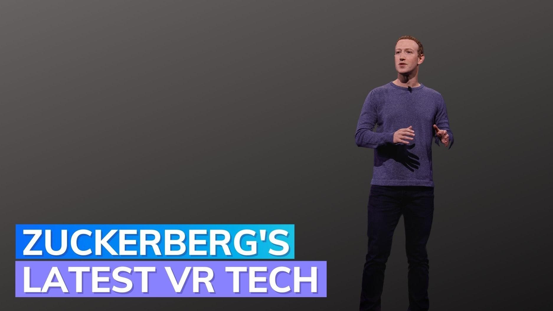 Mark Zuckerberg shows Meta’s new VR prototypes
