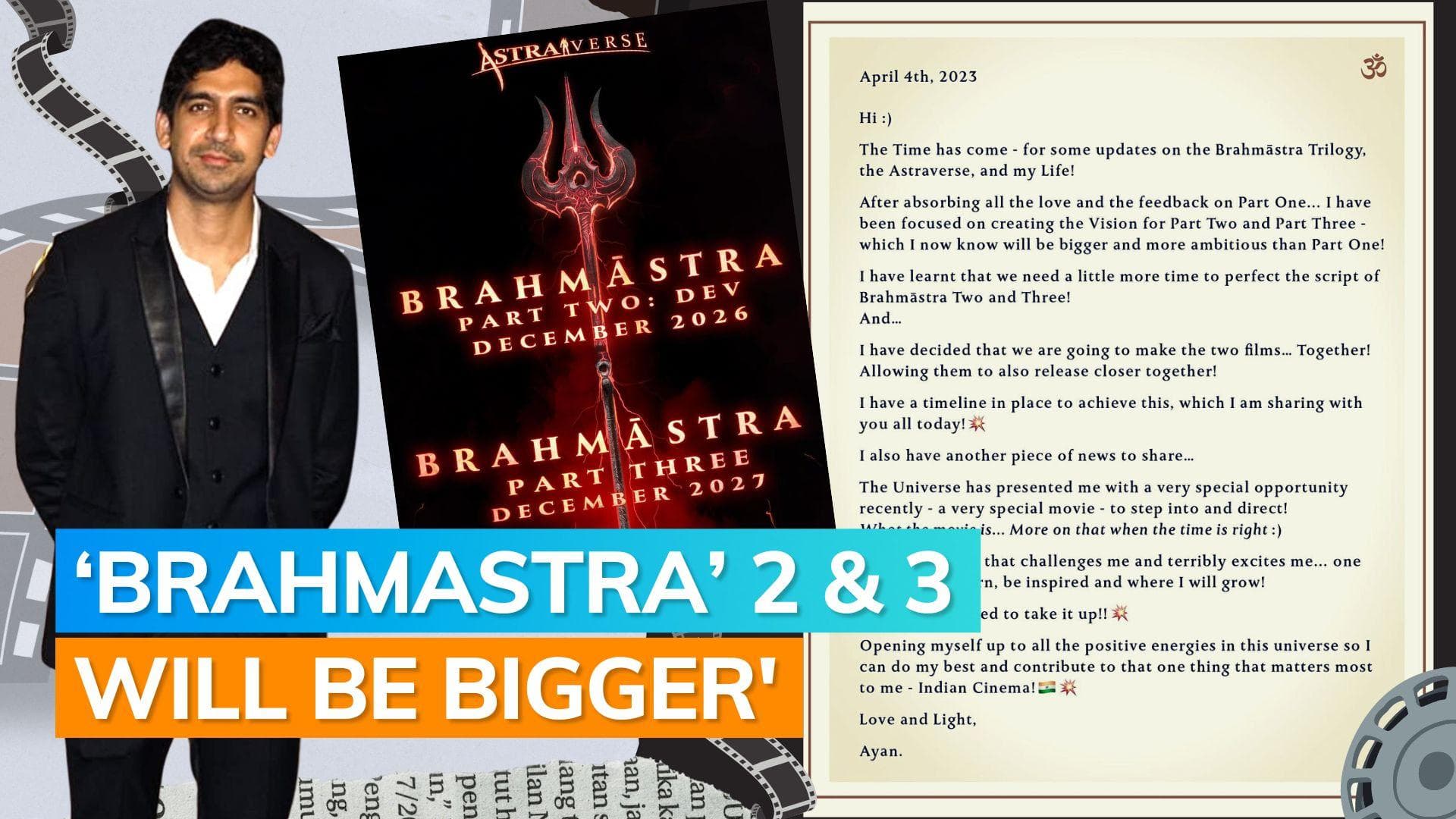 Ayan Mukerji shares when he plans to release ‘Brahmastra’s second and third installment; read here