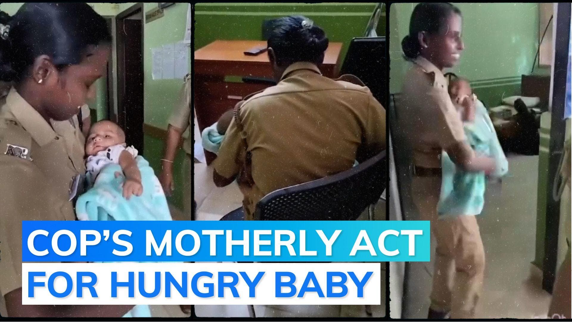Hero without a cape: Kerala police officer breastfeeds hungry baby of ailing mother